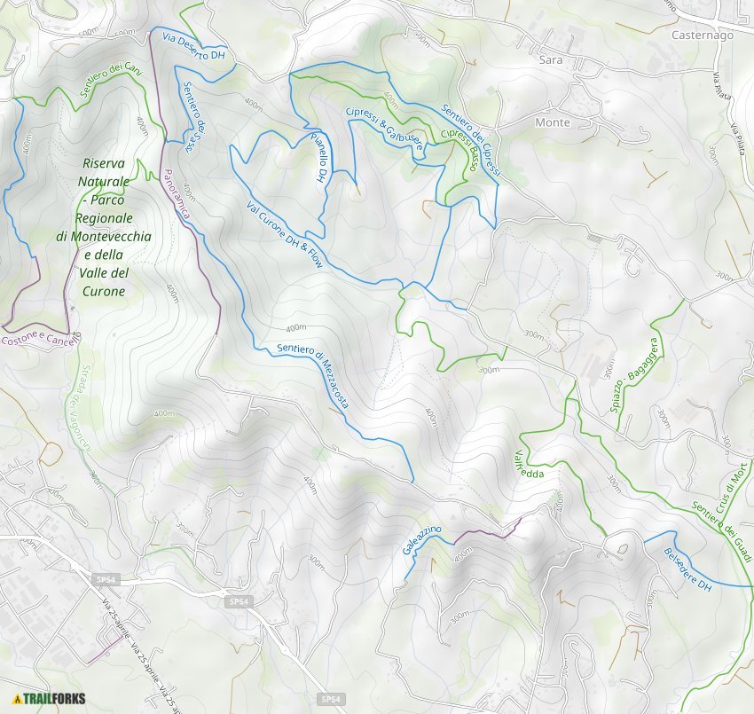 Montevecchia Italy Mountain Biking Trails Trailforks