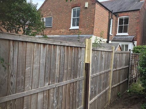 Final fence now