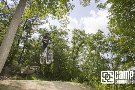 Last Shot... Camper Donna learning fast. I guess it's actually learning jumping. The Indycross is for learning fast