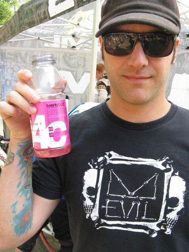 Evil Bicycles Marketing Genius Kevin Walsh promoting......