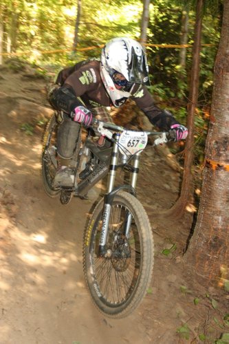 Speedy Beaver Brooke Shore mid race run.