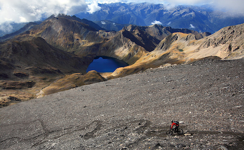Flowing down the second summit of our South Tyrol tour.