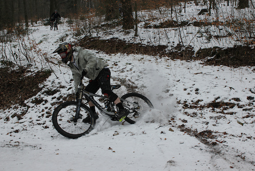 After we found the trail, we had a really nice day in the snow!