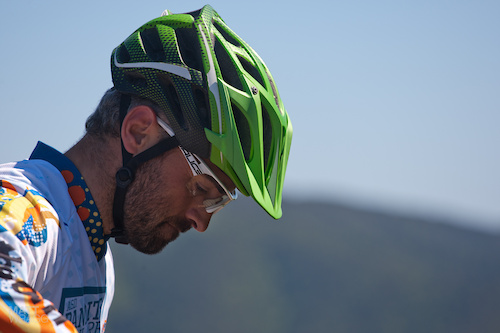 The trail builder here in Punta Ala, Marco Tiberi.