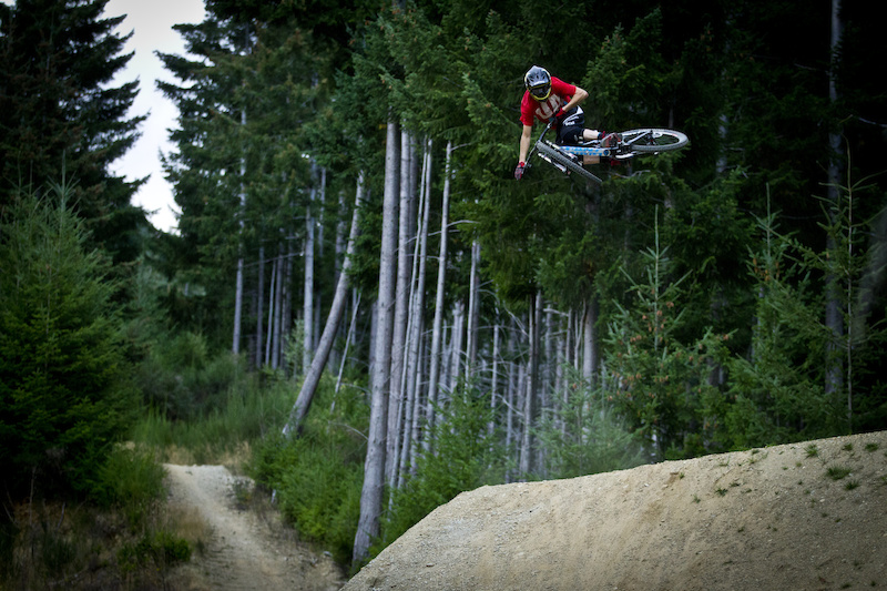 Two Wheels To Freedom, during the 2013 Queenstown Bike Festival, New Zealand.  
© Sven Martin Photo.