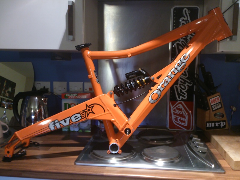 orange five frame