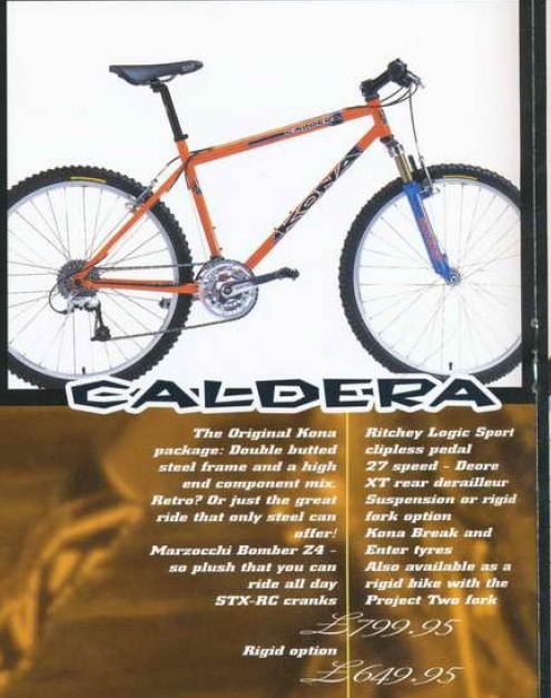 kona caldera 1999