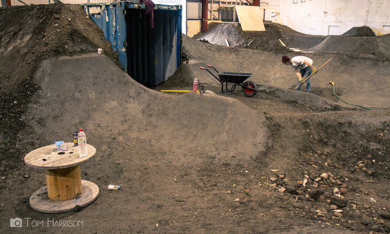 indoor dirt jumps