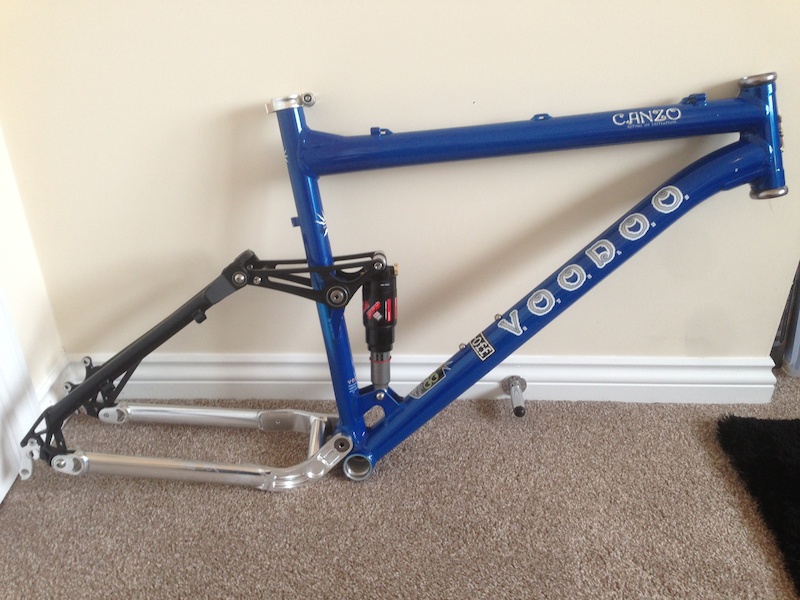 Voodoo Canzo Frame And Rockshox Shock For Sale