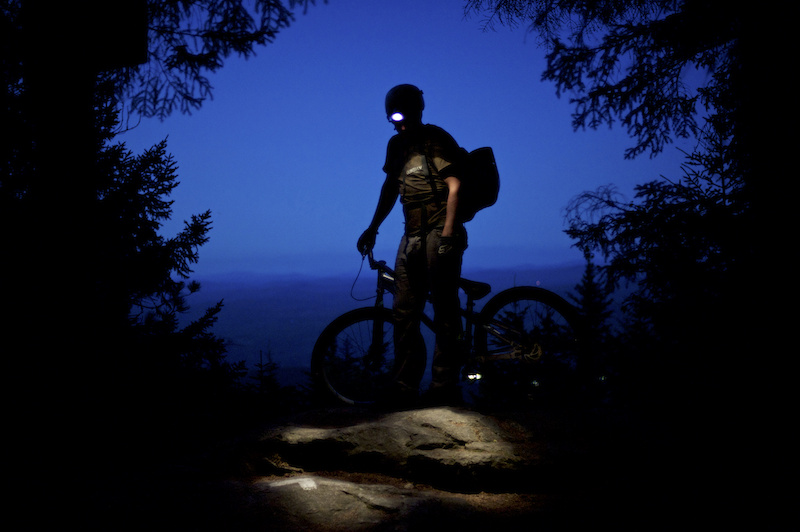 Tim Hasselmann riding in Ascutney Vermont for the Green Mountain Showdown competition submission. Ascutney VT 7 24 11