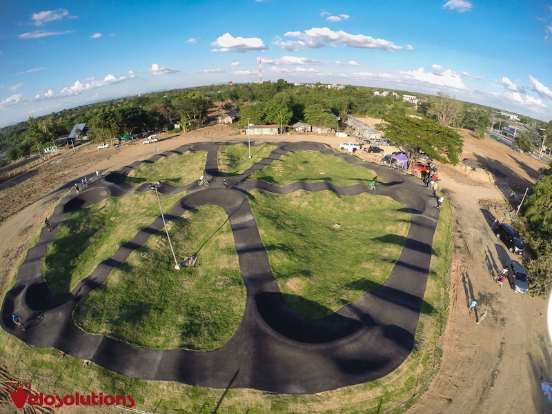 The fist Velosolutions asphalt pump track in Asia 