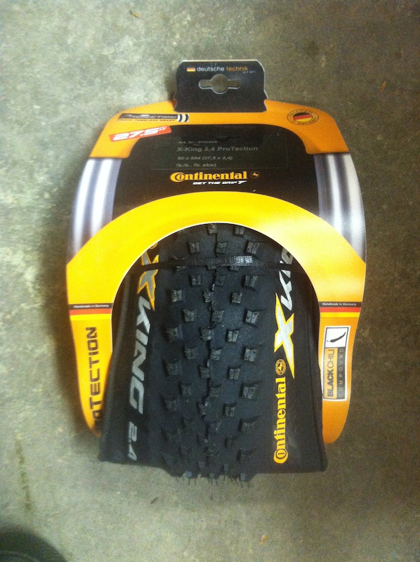 2015 Continental X King 27 5x2 4 ProTection Tire Black Chili For Sale