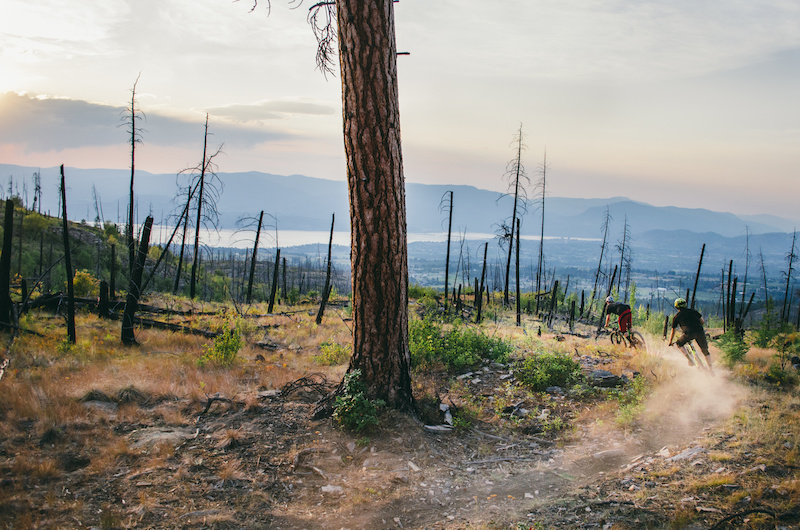 Vapour Mountain Bike Trail Crawford Trails, Kelowna