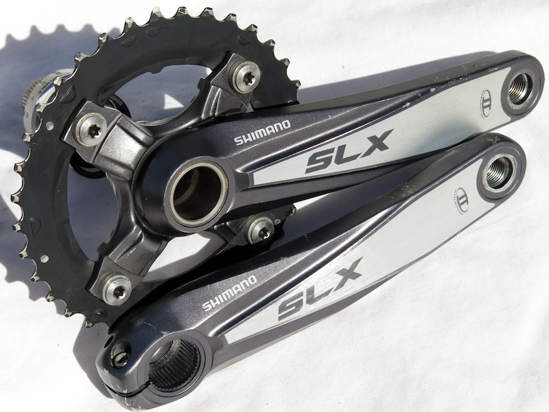 crank shimano slx single