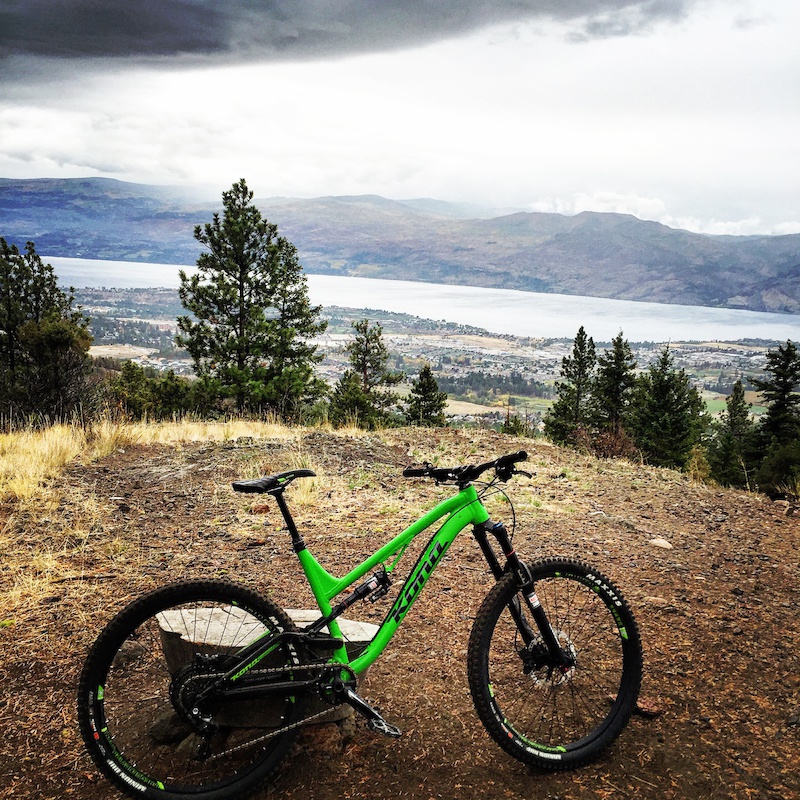 Holy Pail Up (Climb) Mountain Bike Trail Smith Creek, West Kelowna