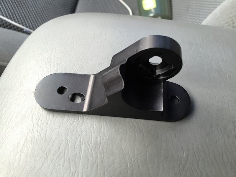 Downtube Shifter Mounts CNC Machined/Anodized black For Sale
