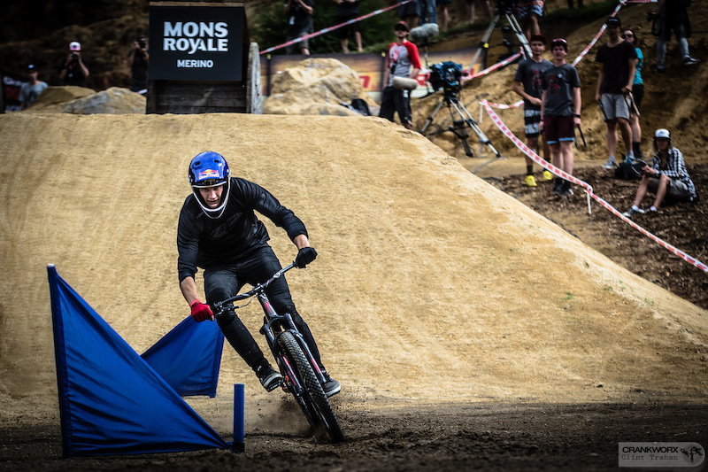 Martin Soderstrom returns to the scene of this Mons Royale Dual Speed and Style victory hoping to make the event a building block en route to King of the Crankworx World Tour. Photo Clint Trahan Crankworx