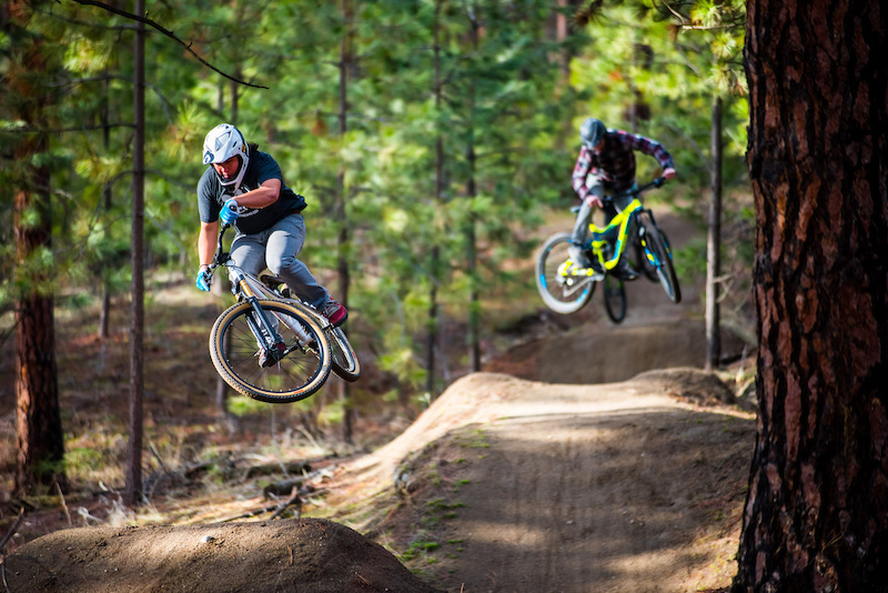 Hollywood Mountain Bike Trail Beacon Hill, Spokane