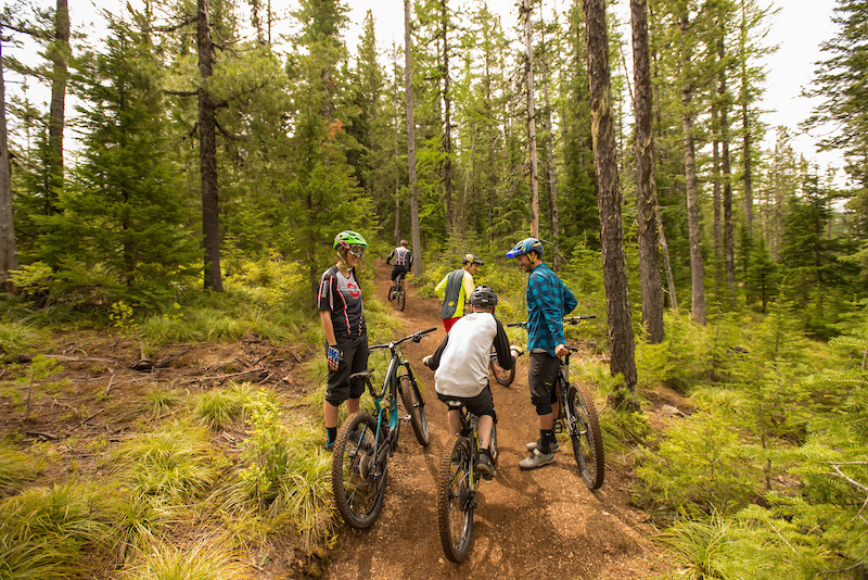 Jackass Mountain Bike Trail Kellogg, Idaho