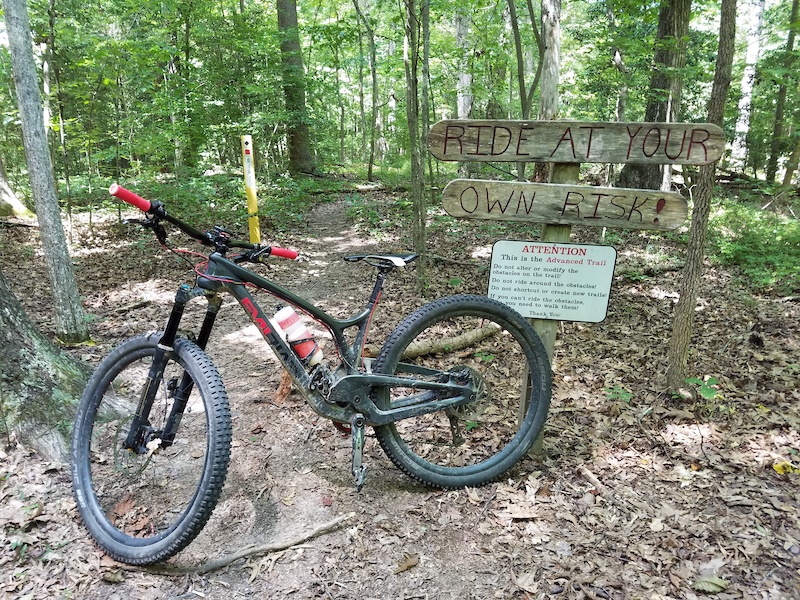 pocahontas state park mountain bike trail map