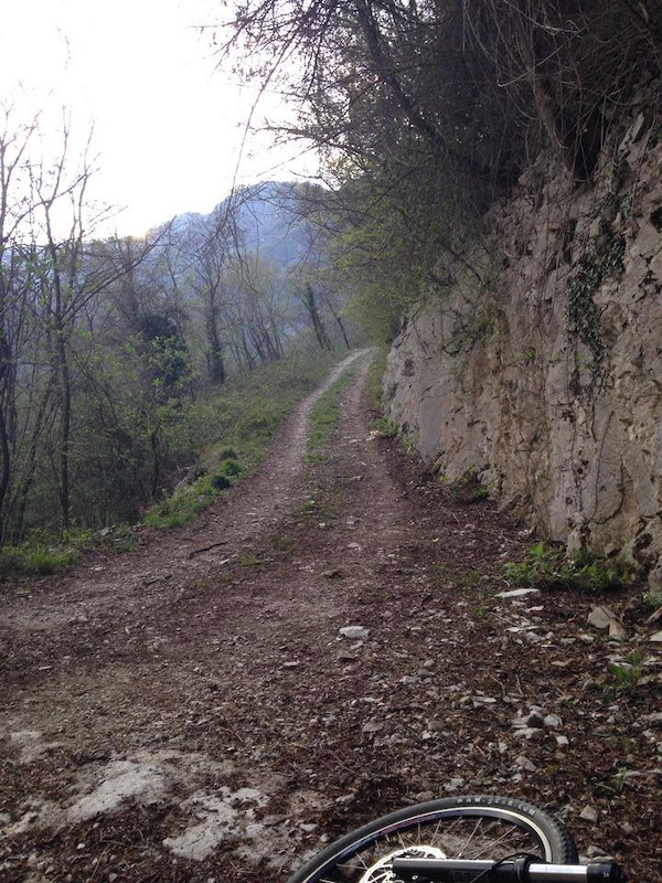 Salita Per San Daniele Mountain Biking Trail Alano Di Piave