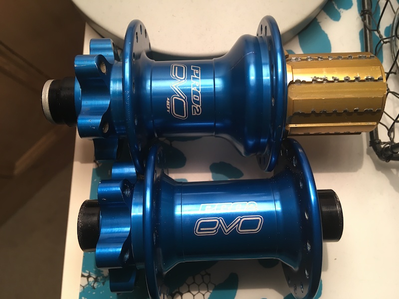 2014 Hope Pro2 Evo Blue 32H Hubs Front Rear For Sale