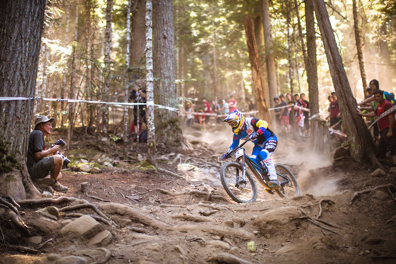 Lower Canadian Open DH Mountain Biking Trail Whistler