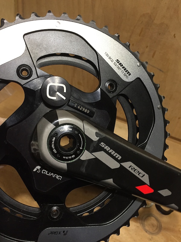 Sram Red Quarq Crankset For Sale