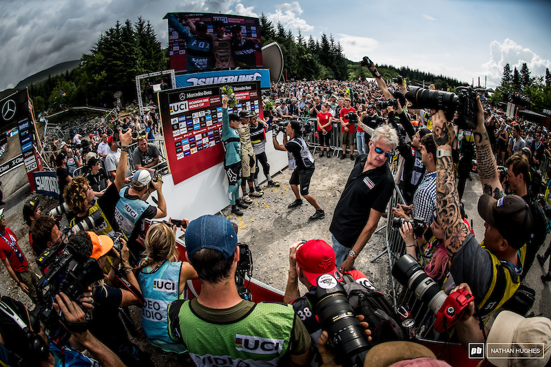 At Fort William World Cup DH Track In Fort William United Kingdom