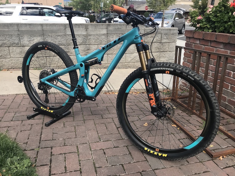 2018 Yeti SB100 Turq XX1 Eagle Carbon Wheels For Sale