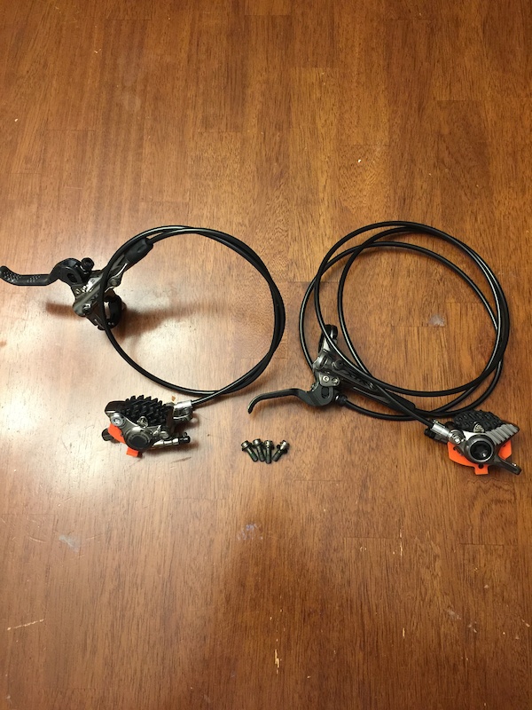 New Shimano XTR M9020 Trail F R Hydraulic Disc Brakes For Sale