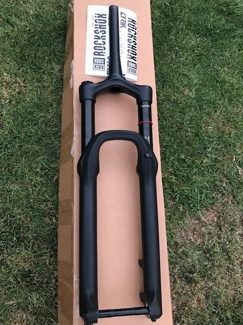 2019 Rock Shox Lyrik RC2 160mm Debon Air Boost 110x15 For Sale