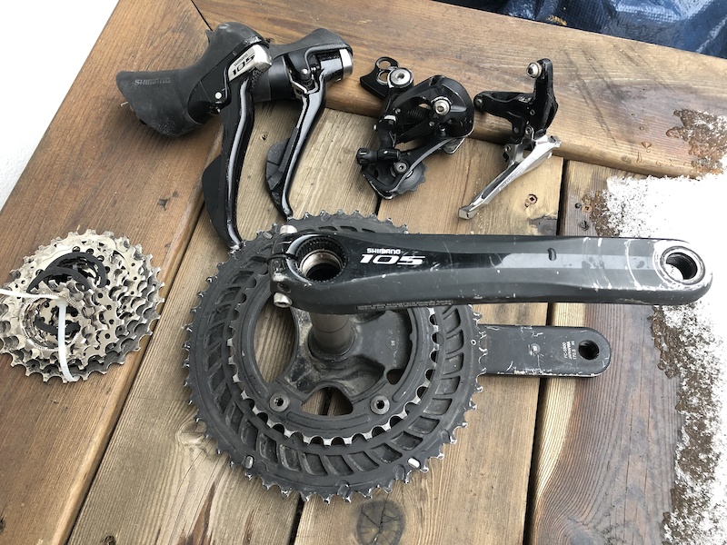 2016 Shimano 105 5800 Groupset For Road Gravel Grinder For Sale