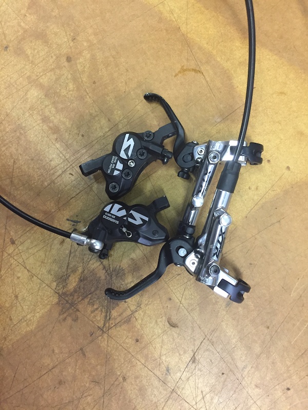 Shimano XTR Saint Combo Brake Set For Sale