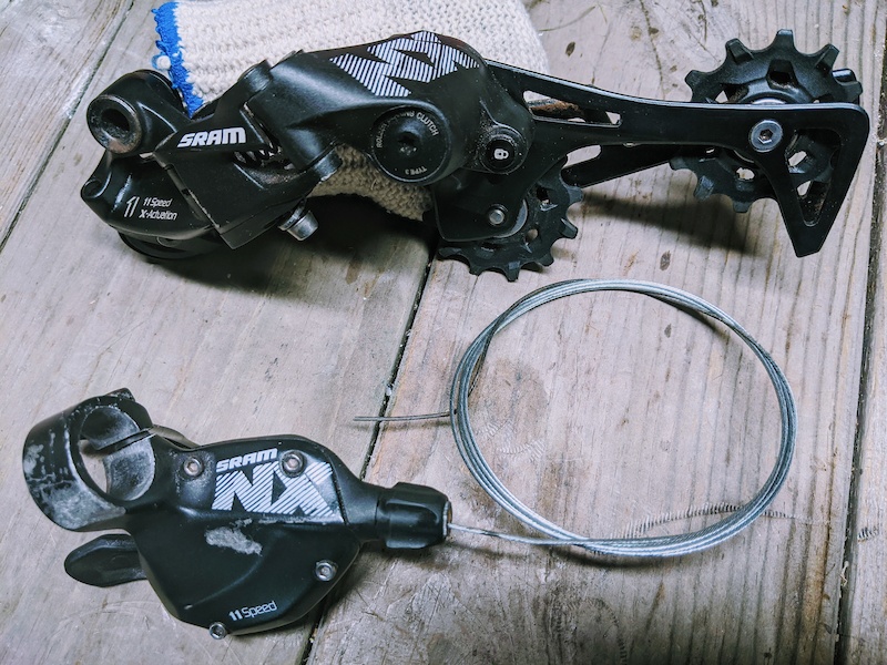 2018 SRAM NX 11 Speed Rear Derailleur And Shifter For Sale