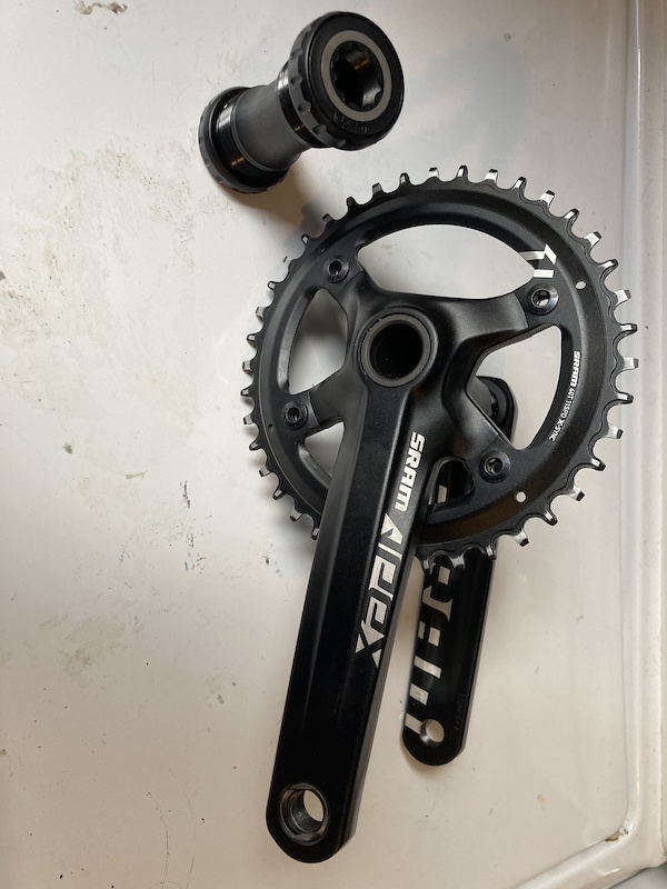 Sram Apex Mm Crankset W Threaded Gxp Bb For Sale