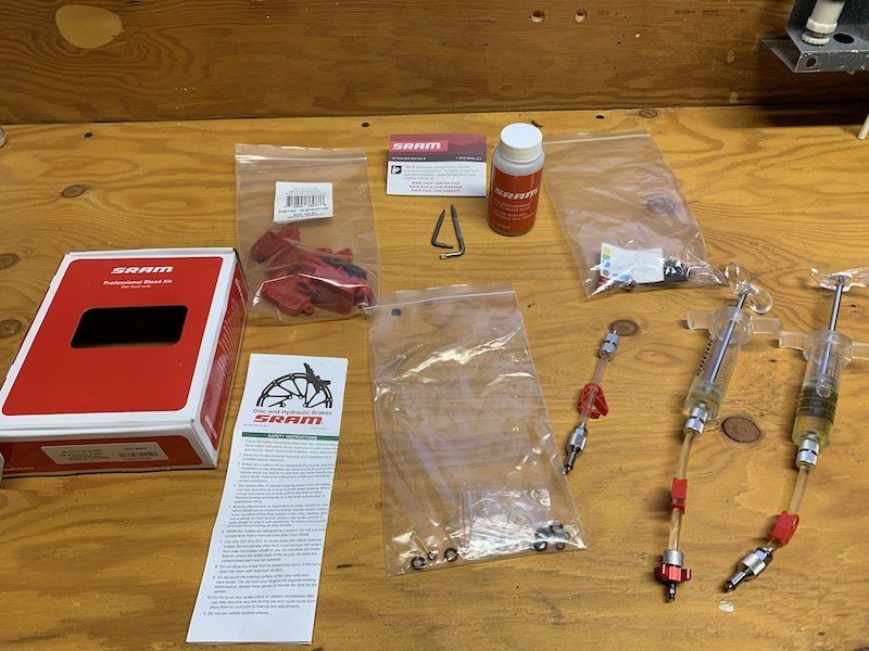 Sram Pro Brake Bleed Kit For Sale