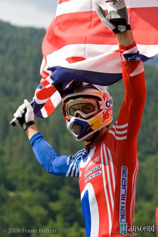 The National Champion's Jerseys is not the same at the National Team kit which is worn once a year at Worlds and only in the race, not in training.