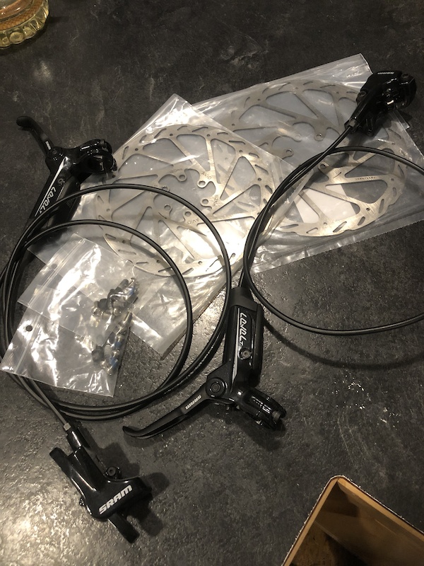 2021 SRAM Level T Brake Set With Rotors For Sale