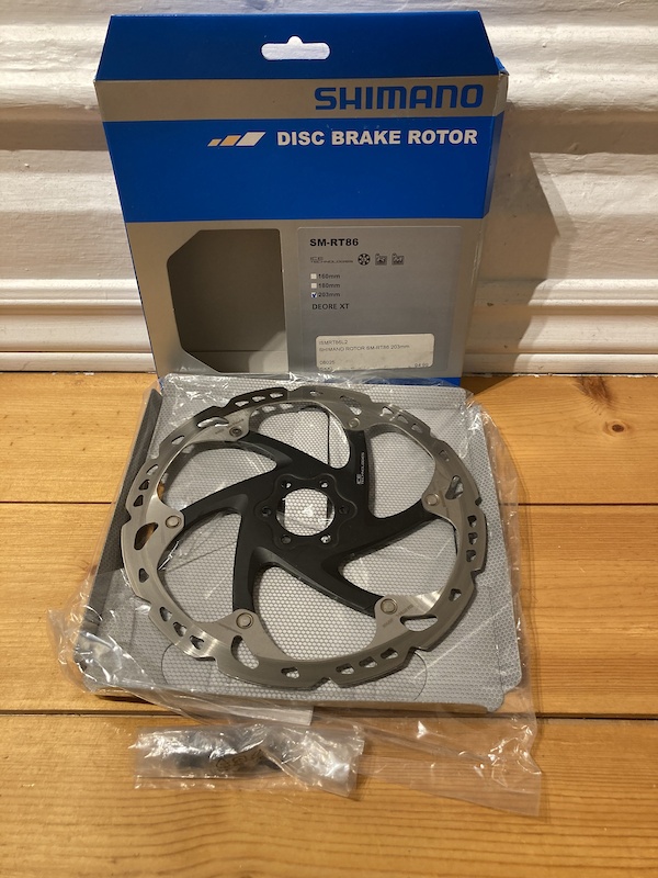 2020 Shimano XT RT86 203mm Ice Tech Rotors For Sale