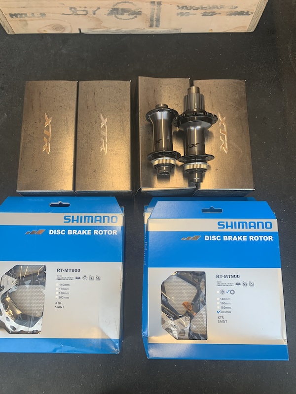 Shimano Xtr Hubs Includes Full Sets With Rotors For Sale