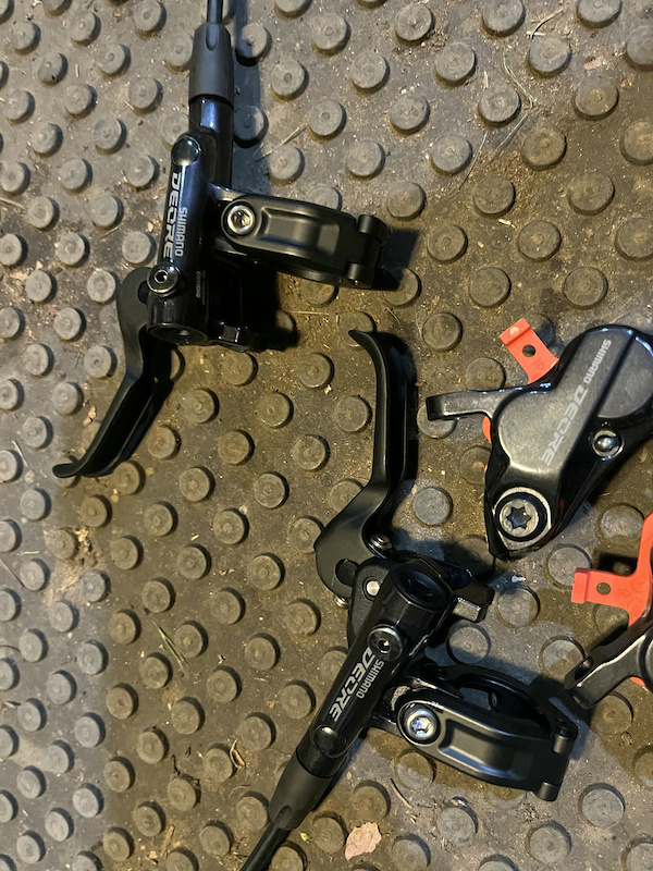 2022 Shimano Deore BR M6120 Four Pot Brake Set For Sale