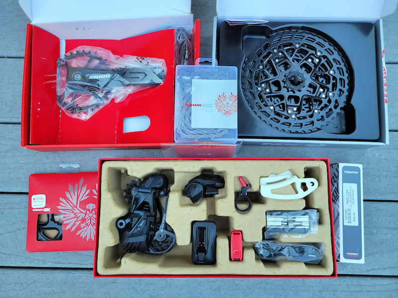 2022 SRAM GX Eagle AXS Upgrade Kit Cranks Cassette More For Sale