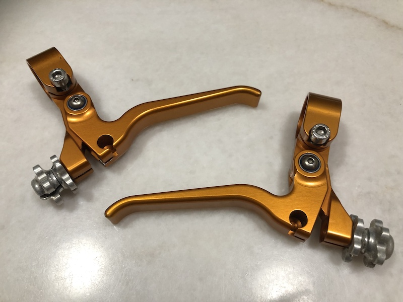 2020 Paul Components Canti Lever Brake Levers Orange Pair For Sale