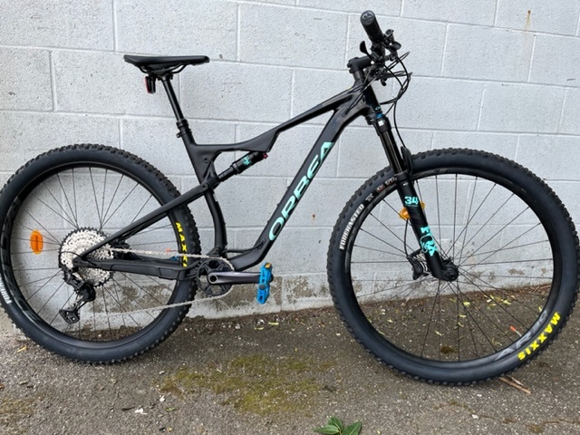 Orbea Oiz H Tr Large Black Ice Green For Sale