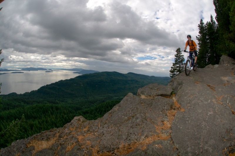 Oyster Dome Mountain Bike Trail Chuckanut Mountains, Bellingham
