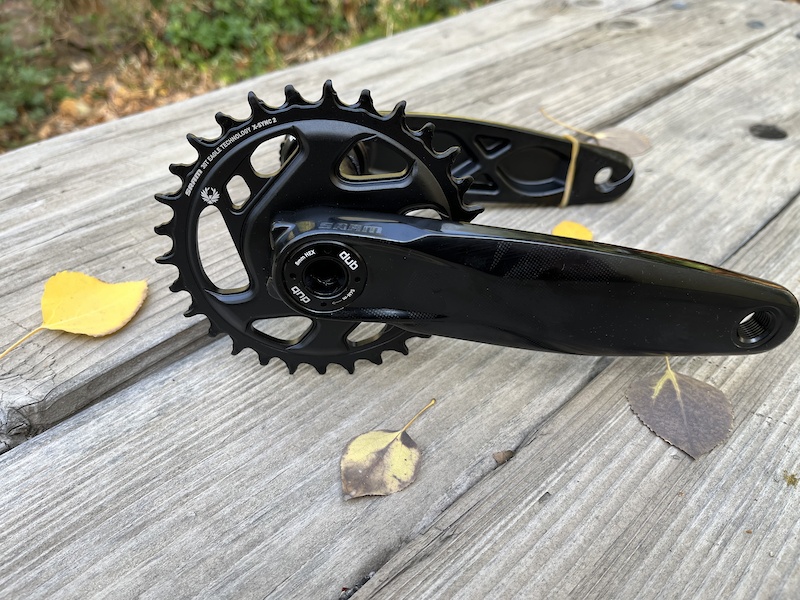 2022 Sram GX Eagle Alloy DUB Boost Crankset 170mm For Sale