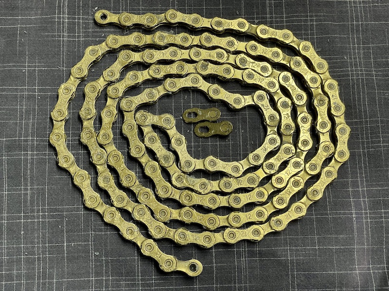 KMC X12 WAXED Chain Ti Nitride Gold For Sale