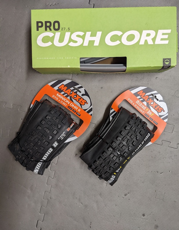 Maxxis Minion Dhf Dhr Ii And Cush Core X For Sale