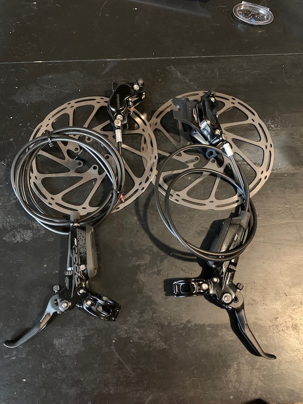 2022 Sram Code RSC Ft And Rear With 180mm Rotors For Sale